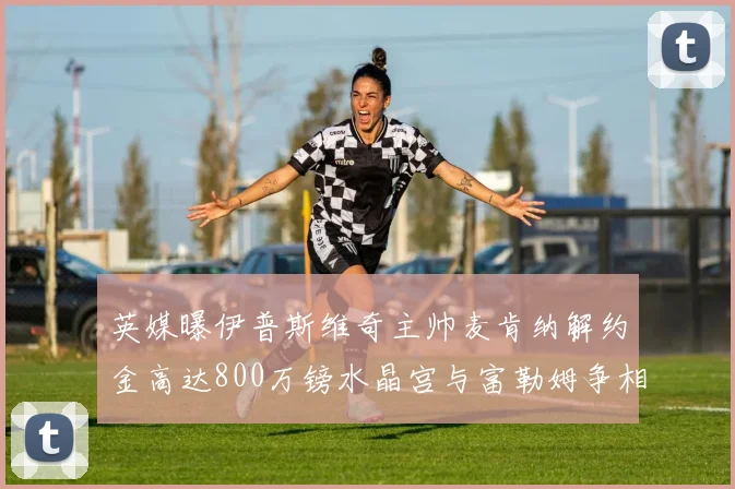 英媒曝伊普斯维奇主帅麦肯纳解约金高达800万镑水晶宫与富勒姆争相追逐
